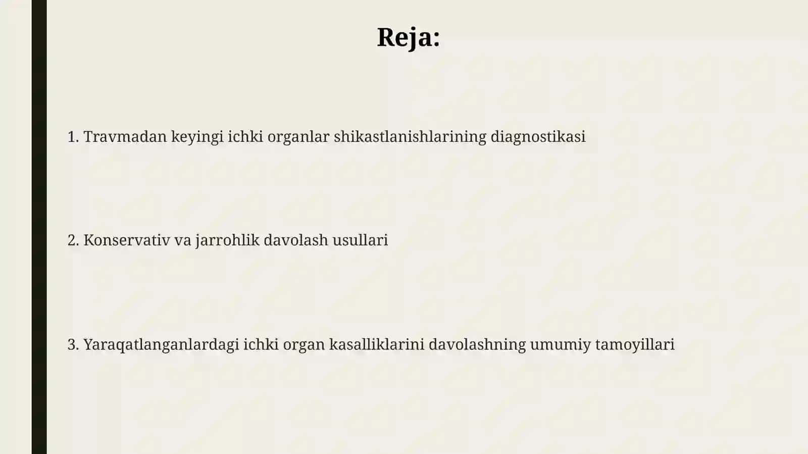 Jarohatlanganlarda ichki a'zolarkasalliklarini davolash 2