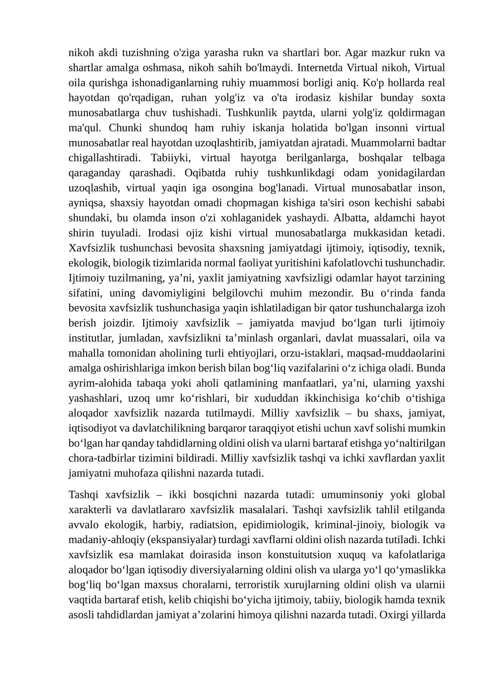 SHAXSGA YO‘NALTIRILGAN AXBOROT: PSIXOLOGIK, DINIY VA MADANIY TAHDIDLAR 2