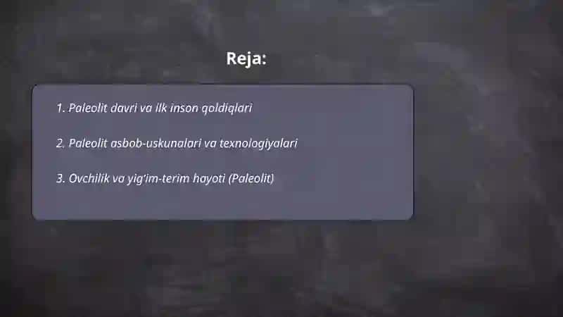 Oʻzbekiston tarixining eng qadimgi davri 2