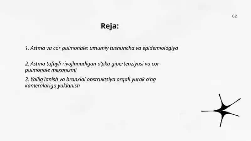 Astmaning cor pulmonale tasiri 2