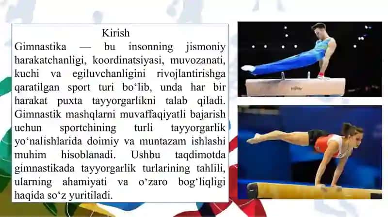 Gimnastikaning sog‘lomlashtiruvchi turlari 2