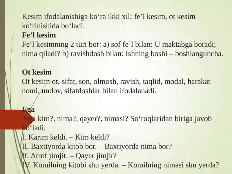 IKKINCHI DARAJALI BO‘LAKLAR. UYUSHIQ VA AJRATILGAN BO‘LAKLI GAPLAR, GAP BO‘LAKLARI BILAN ALOQAGA KIRISHMAYDIGAN BO‘LAKLAR 2
