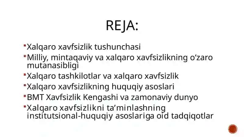 Xalqaroxavfsizliknita’minlashninginstitutsional-huquqiyasoslari 2