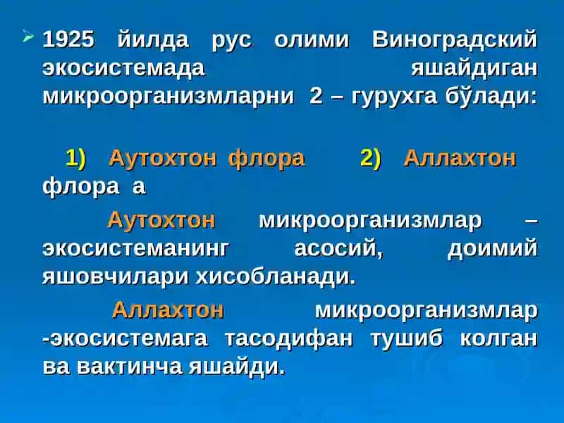 Одам танаси нормал микрофлораси 2