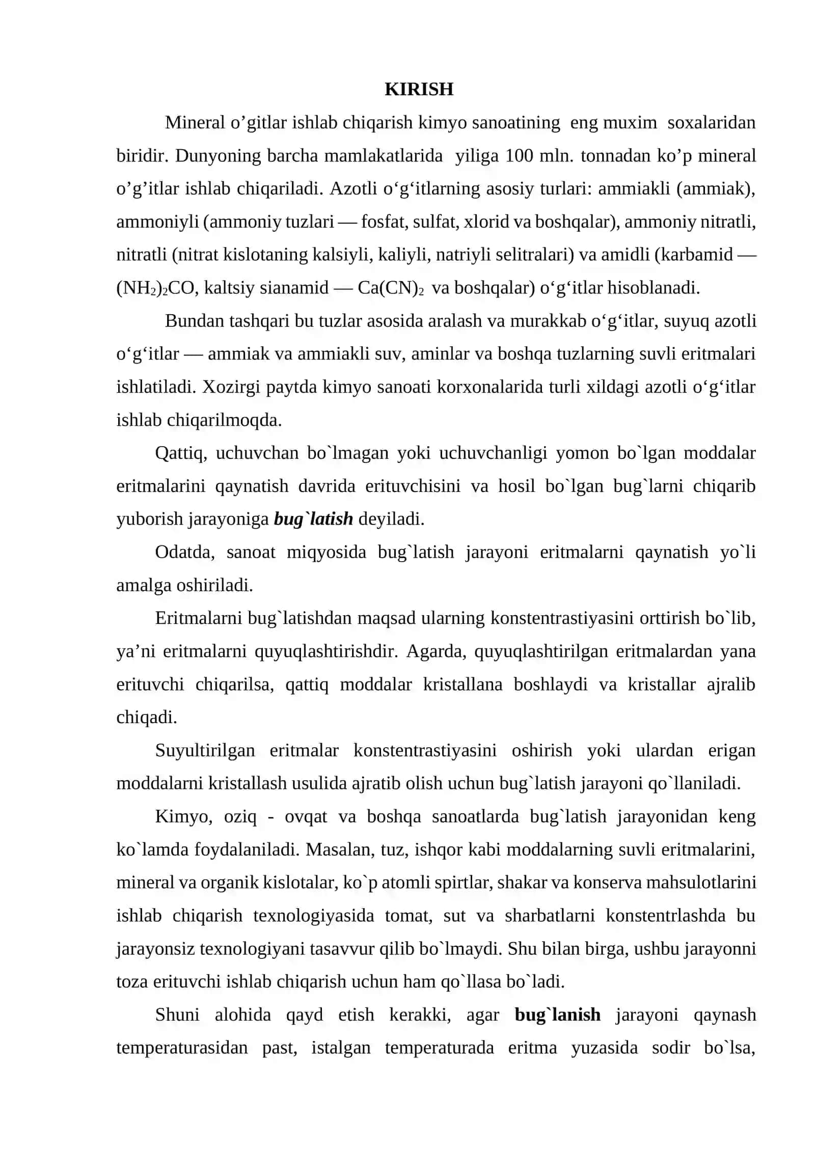 Mineral o'gitlar ishlab chiqarish 2