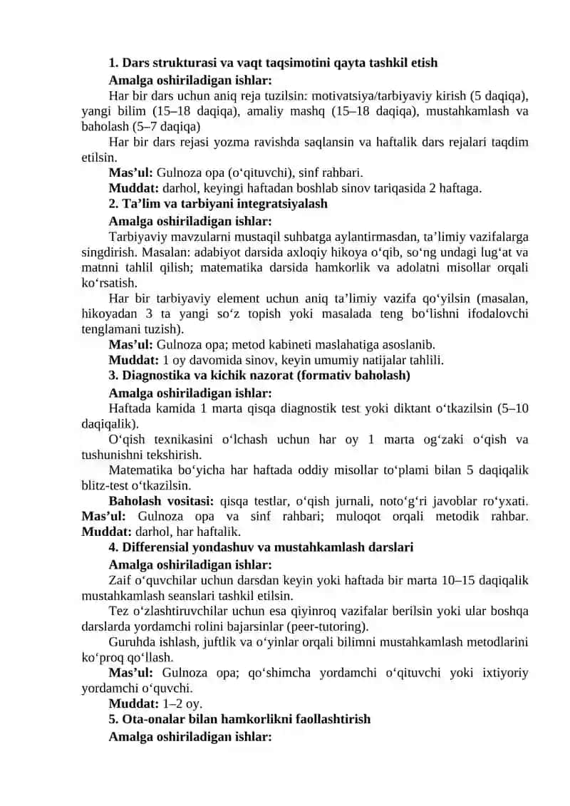 Keys-stadi CASE: Taʼlim va tarbiya uyg‘unligi buzilganda yuzaga kelgan muammo 2