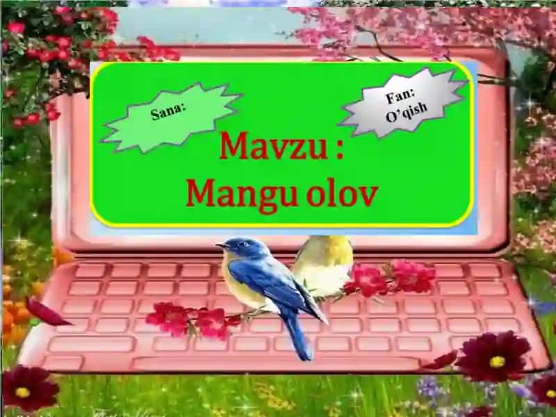 "Manguolov" mavzusidagi dars ishlanmasi 2