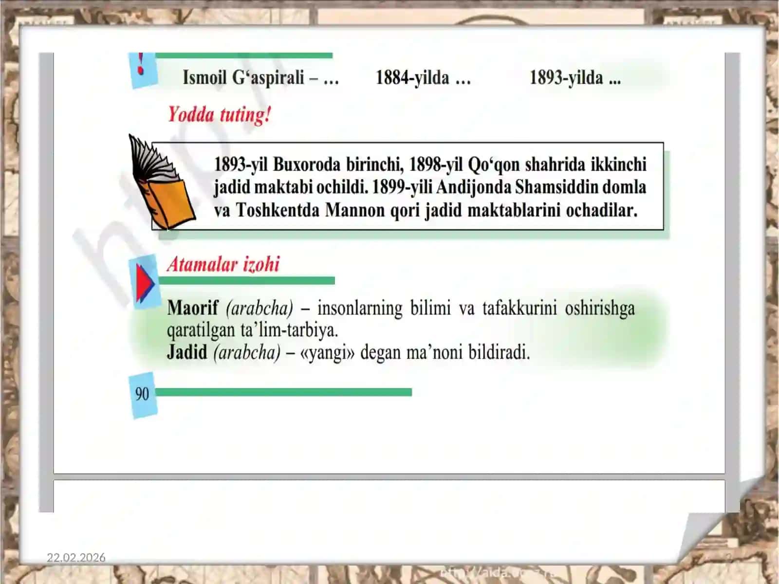 Jadidlarning dasturiy maqsad va vazifalari 2