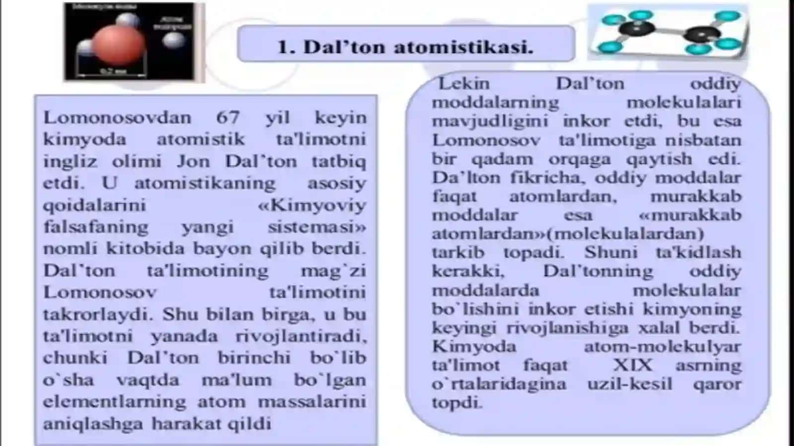 Umumiy kimyoning asosiy qonuniyatlari 2