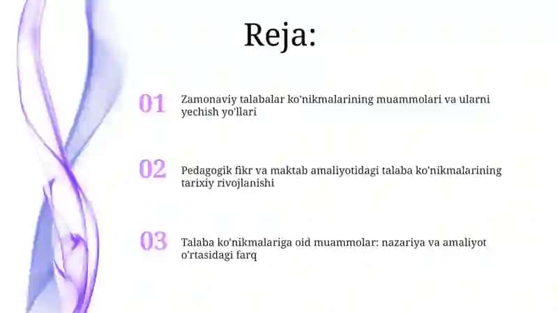 Pedagogik fikr tarixi va maktab amaliyotida oʻquvchi maxorati masalalari 2