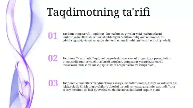 Taqdimot Tayyorlash 2