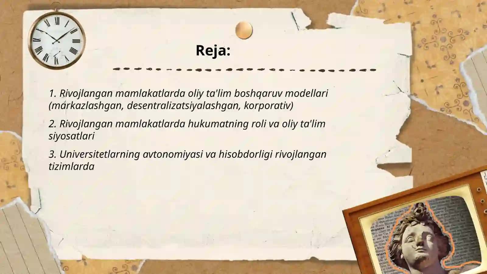 Rivojlangan mamlakatlarda oliy ta'lim tizimini boshqarish 2