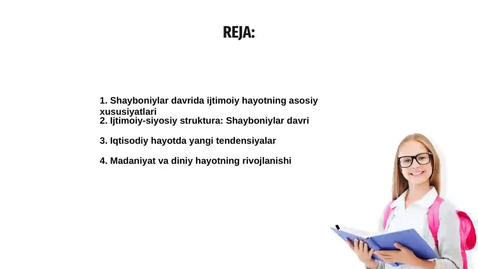 Shayboniylar davrida ijtimoiy - iqtisodiy hayot va Ashtarxoniylar davrida davlat boshqaruvi va tashqi siyosati mavzularini solishtirish 2