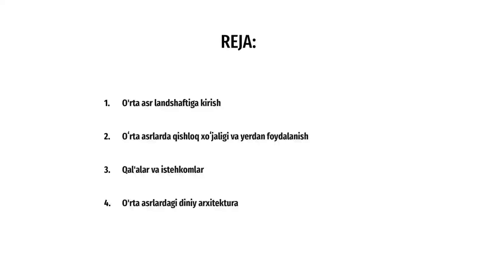Oʻrta asrlar davri landshafti 2