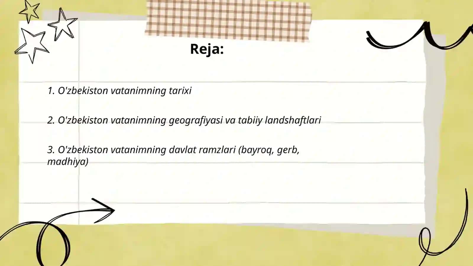 O'zbekiston vatanimning tarixi 2