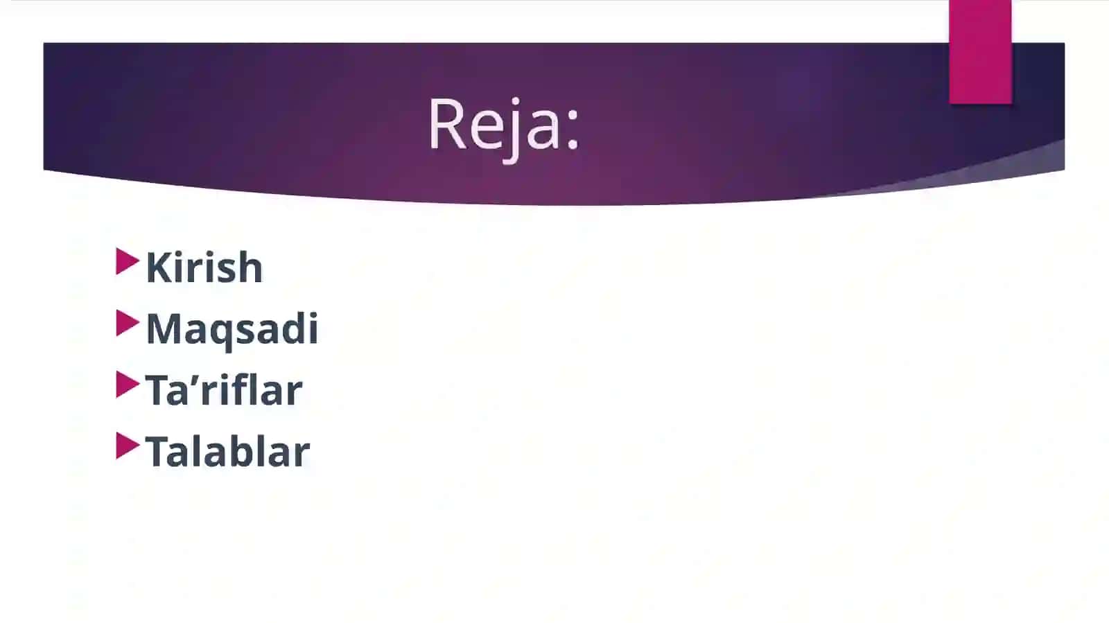 BAHOLANGAN RISKLARGA JAVOBAN AUDITORNING HARAKATLARI 2