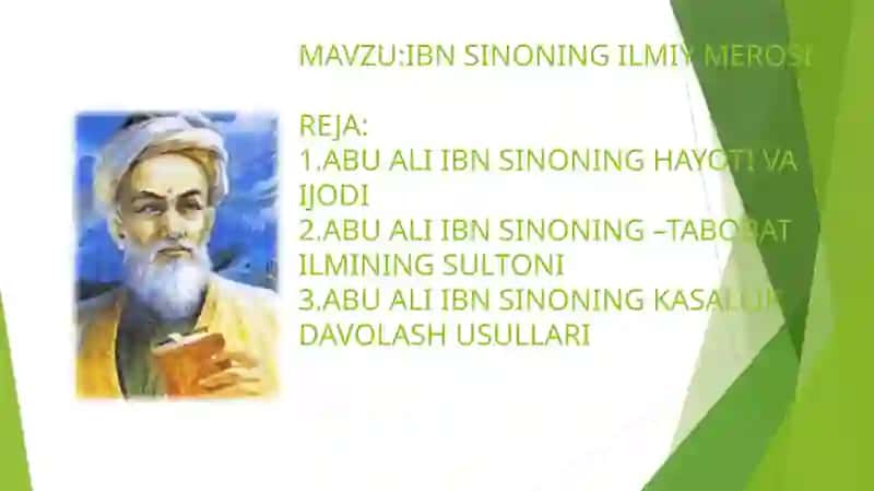 IBN SINONING ILMIY MEROSI 2