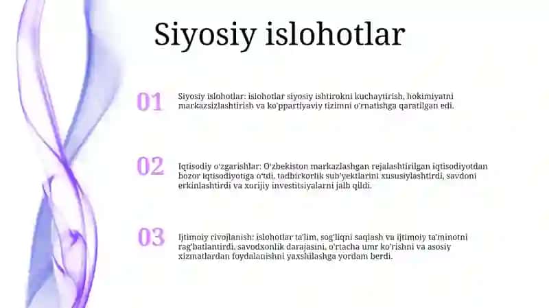 Mustaqillik Yillarida Ozbekistonda Ijtimoiy Iqtisodiy Ozgarishlar 2