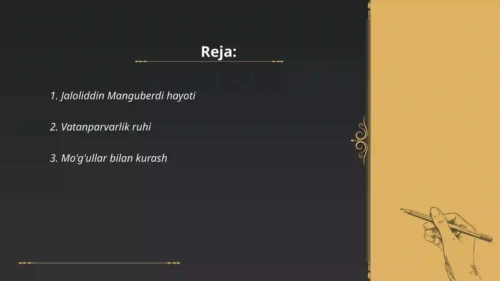 Jaloliddin Manguberdi hayoti 2