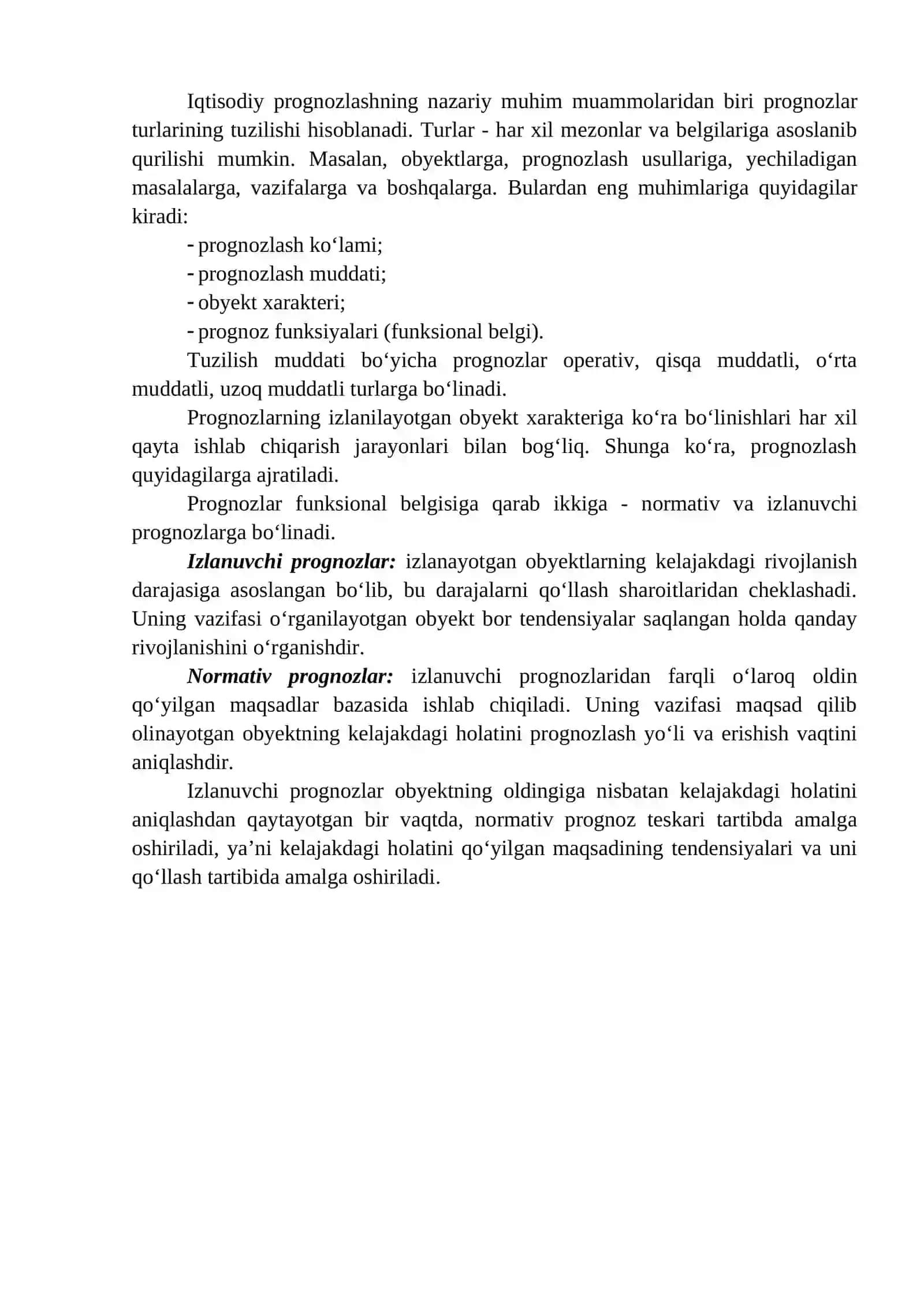 IQTISODIY KО‘RSATKICHLARNI PROGNOZLASHDA EKONOMETRIK MODELLARDAN FOYDALANISH 2