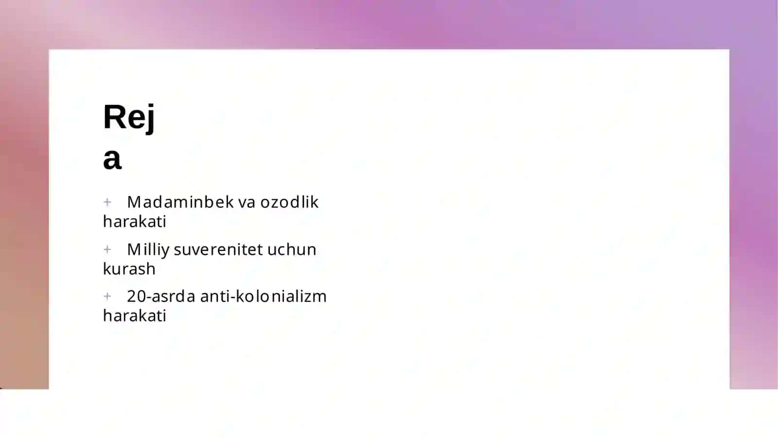Madaminbek milliy-ozodlik harakatining rahbari 2