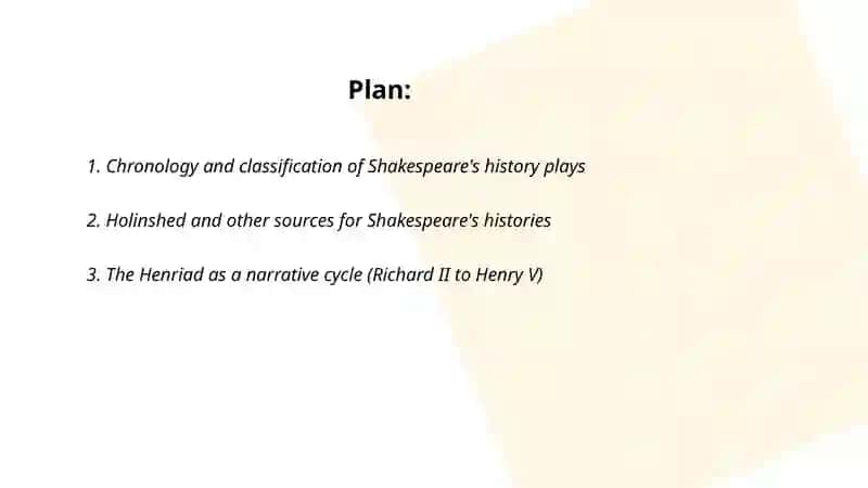 Shakespeare's historical plays 2