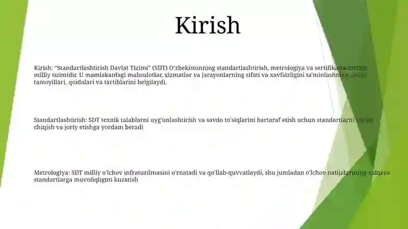 Standartlashtirish Davlat Tizimi 2