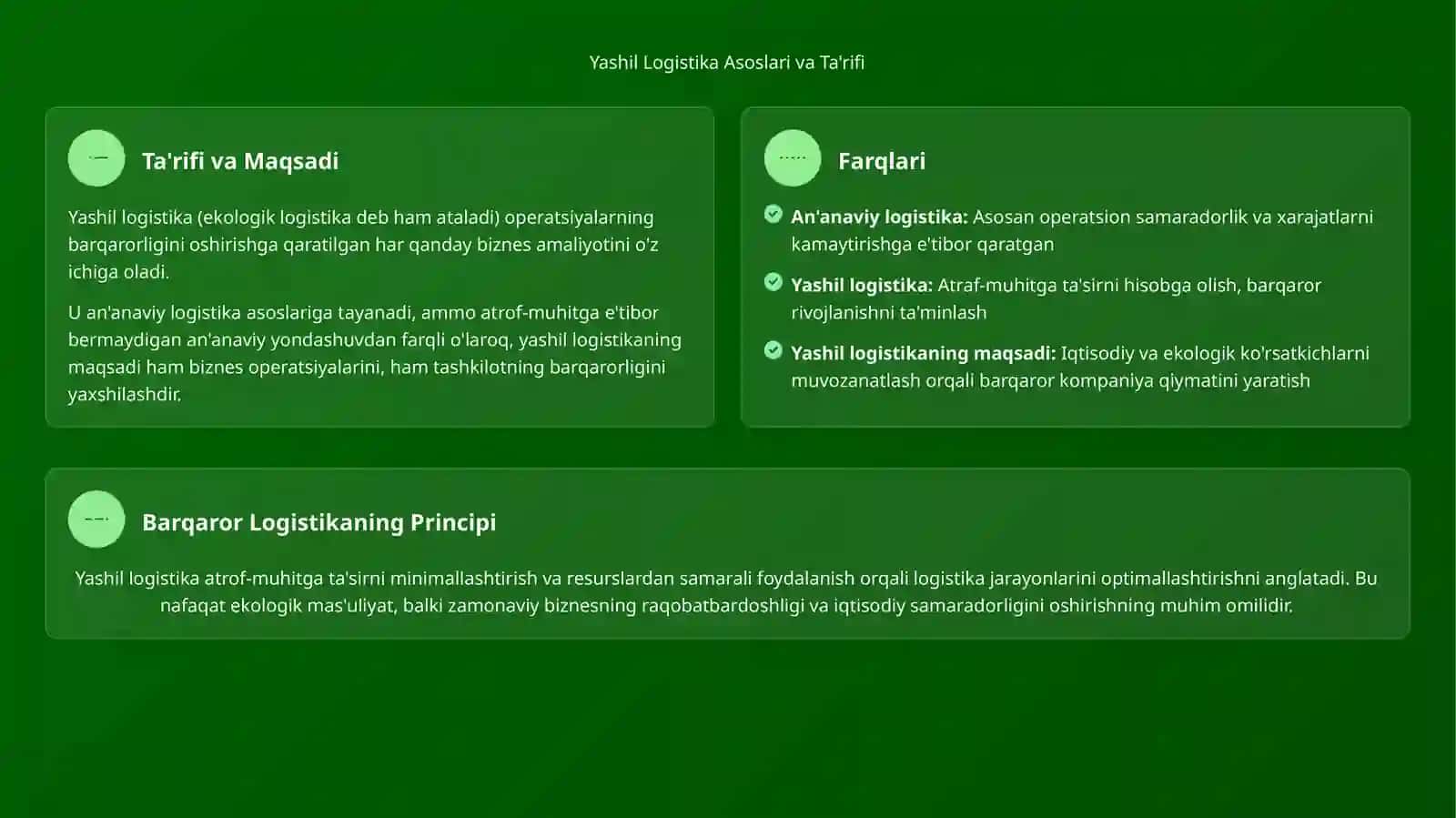 Yashil Logistika Tamoyillarini Tizim Loyihalash Jarayoniga Joriy Etish 2