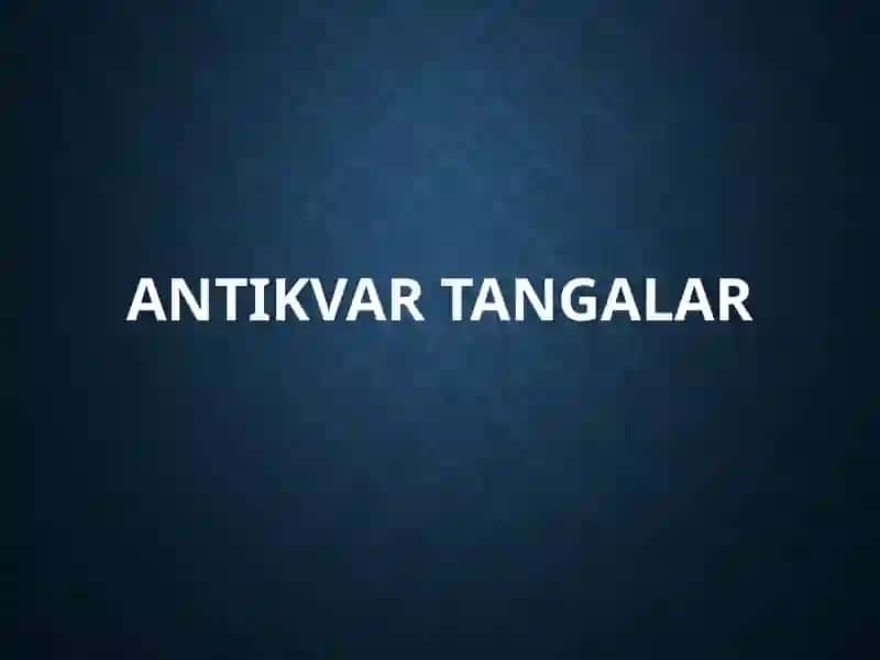Antikvar Tangalar 2