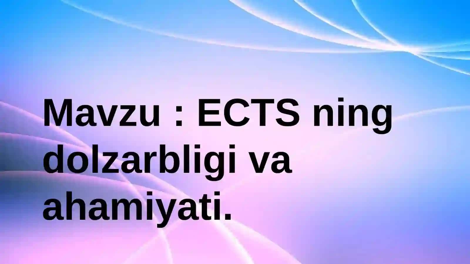 Pedagogik texnologiya fanidan tayyorlagan taqdimot 2