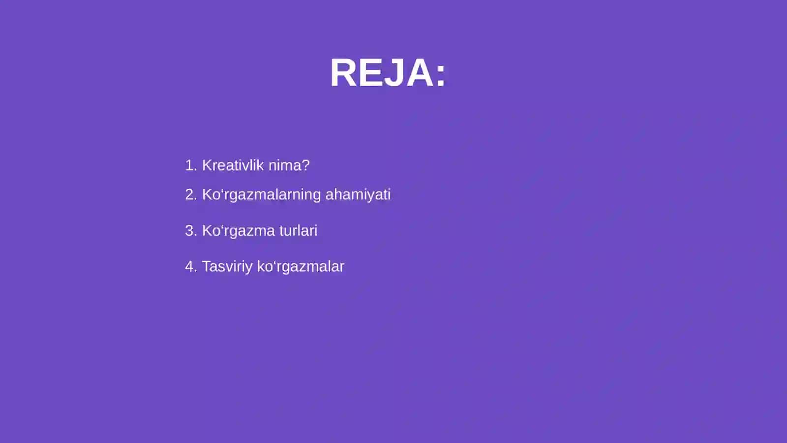 Kreativlikka o‘rgatishda ko‘rgazmalarning o‘rni 2