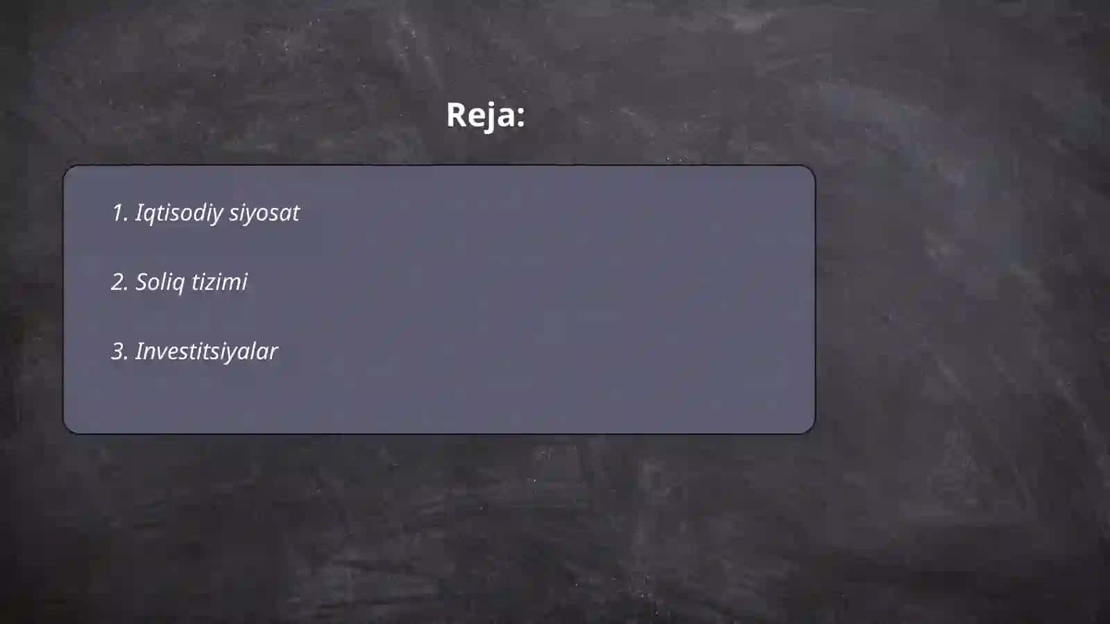 Iqtisodiy faoliyat turlari 2