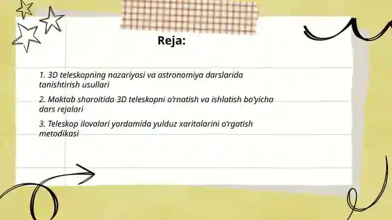 Astronomiya darslari 2