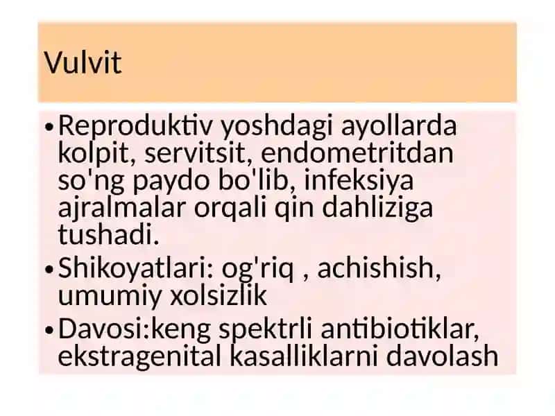 Jinsiya'zolarinospetsifikyallig'lanishkasalliklari 2