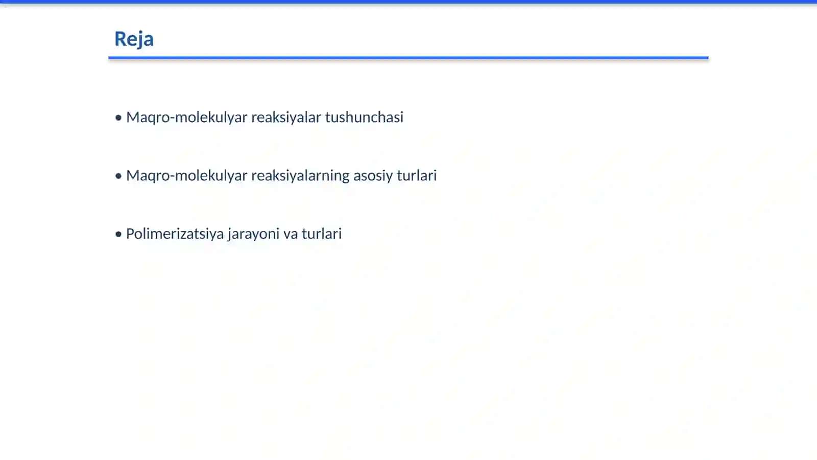Mаkrоmоlеkulyar rеаksiyalаr vа ulаrning turlаri 2