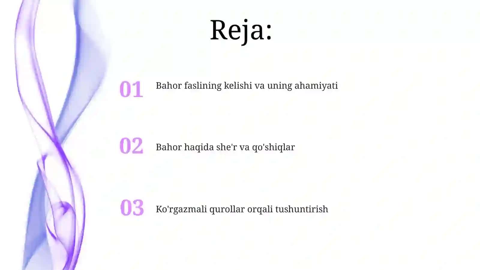 Bahor keldi 2