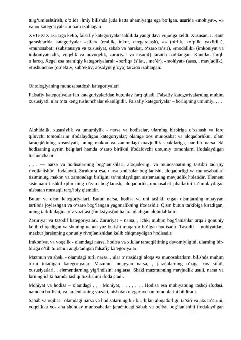 FALSAFANING MЕTOD,QONUNLARI VA KATЕGORIYALARI 2