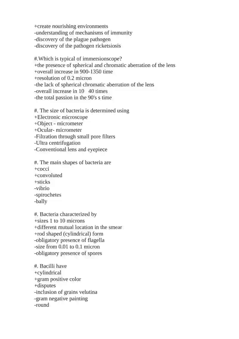 Development of Microbiology 2