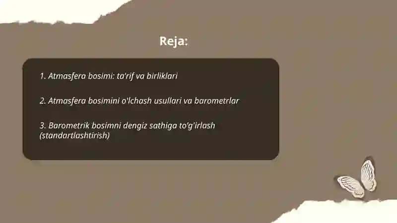 Atmasfera bosimi 2