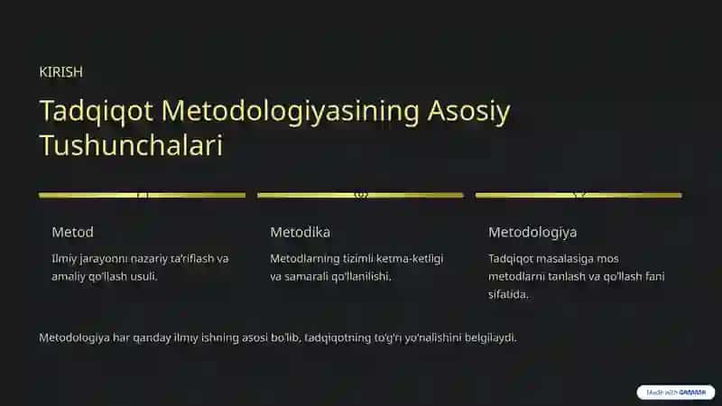 Nazariy Tadqiqotlar Metodologiyasi: Asosiy Usullar va Yondashuvlar 2