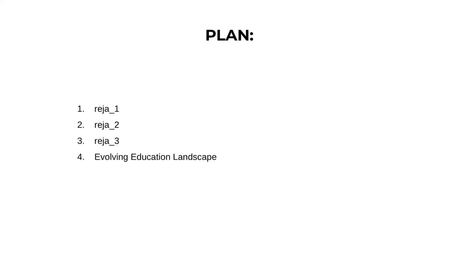 Evolving Education Landscape 2