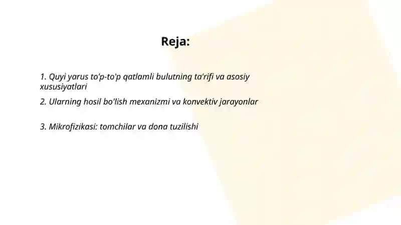 Quyi yarus to'p-to'p qatlamli bulut 2