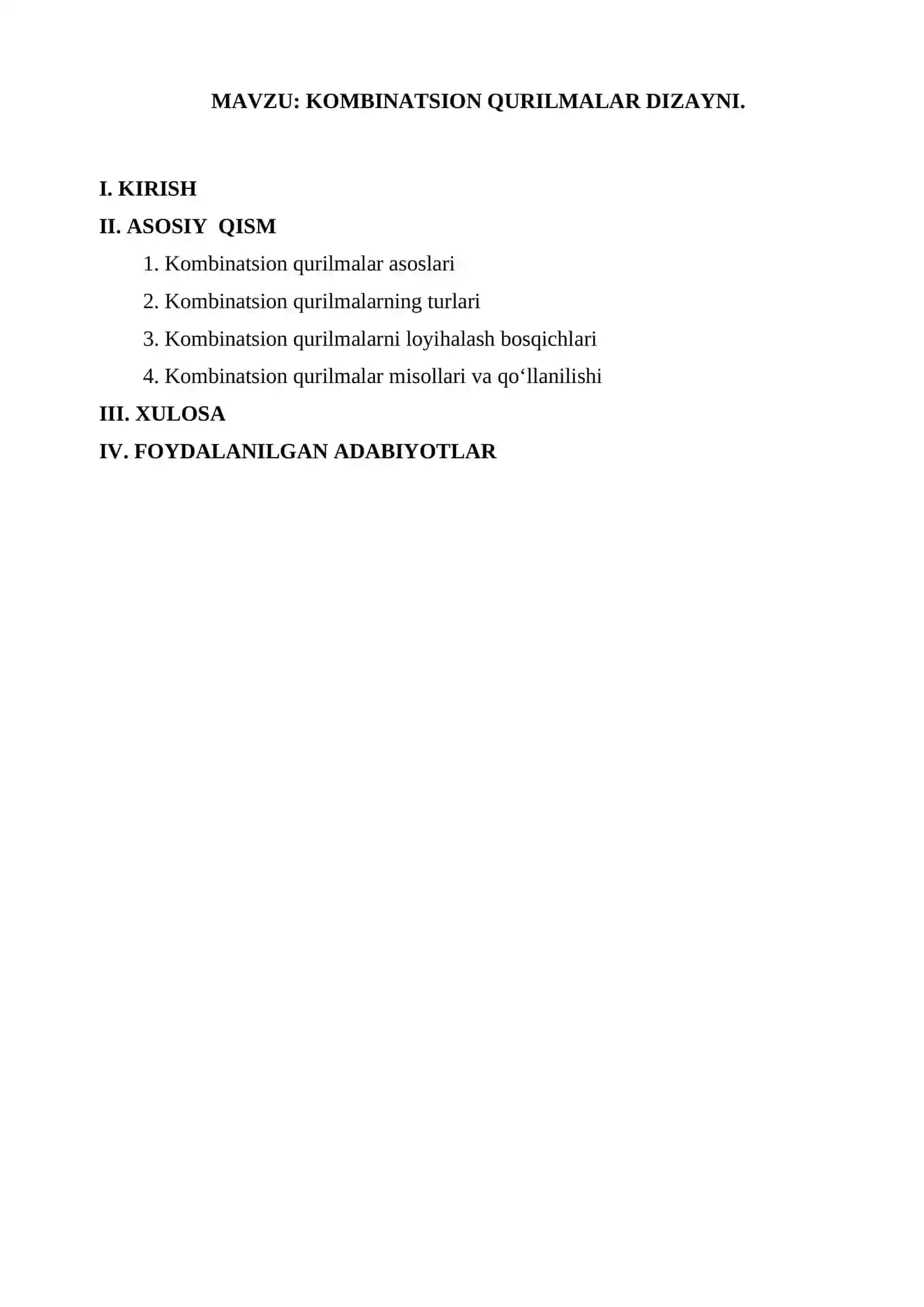 KOMBINATSION QURILMALAR DIZAYNI 2