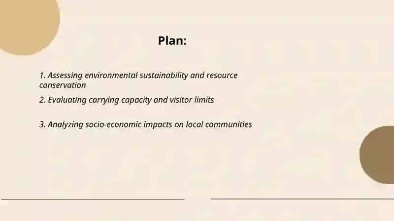 Importance of analyzing factors affecting the use of tourism resources 2