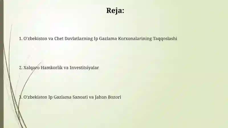 Xorijiy texnologiyalar va ularning O'zbekistondagi qo'llanilishi 2