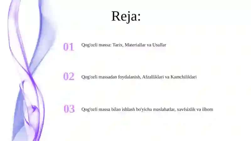 Qog'ozli massa 2