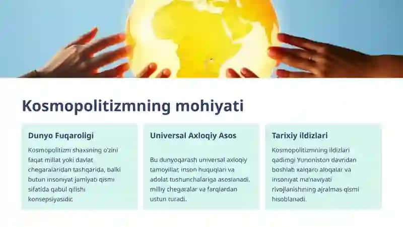 Zamonaviy axloqiy tarbiyada kosmopolitizmga moyillik 2