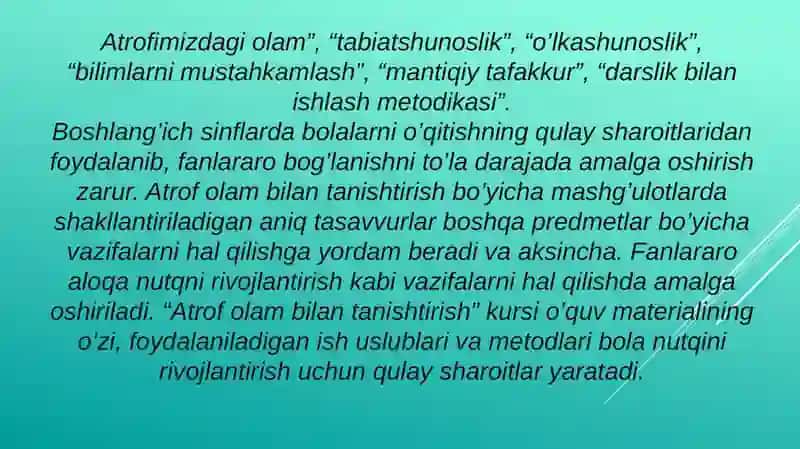 Tabiiy fan darslarida zamonaviy pedagogik texnologiyalardan foydalanish 2