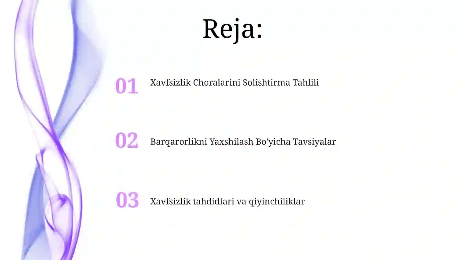 Xavfsizlik Choralarini Solishtirma Tahlili 2
