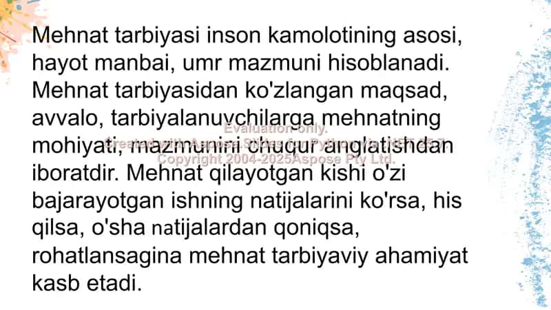 Bolalarni mehnat malaka va kònikmalarni shakllantirish orqali maktabga tayyorlash 2